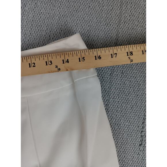 Taylor Brooke Canada Pants Womens 8 30X33 Cream Flare Leg High Waist - Picture 10 of 14